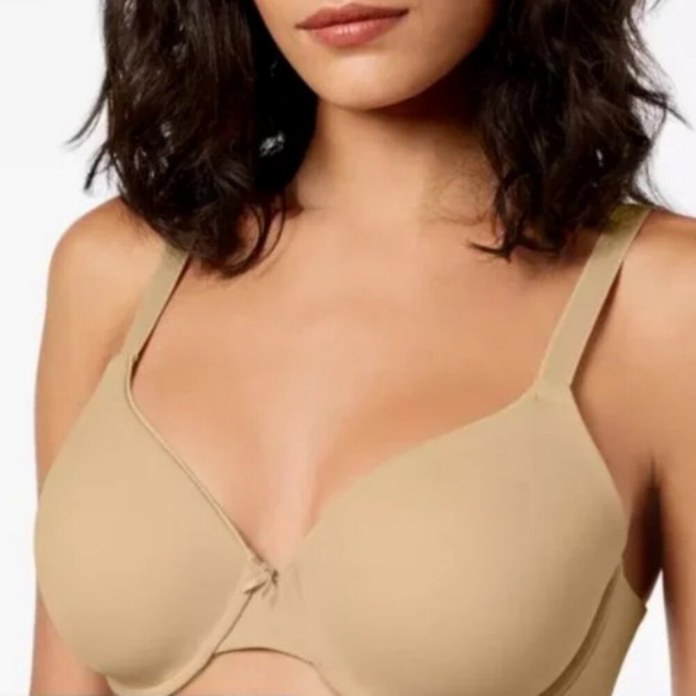 Bali Lift Underwire Convertible Bra (44D) Nude Beige Tan #DF0082 - New With Tags